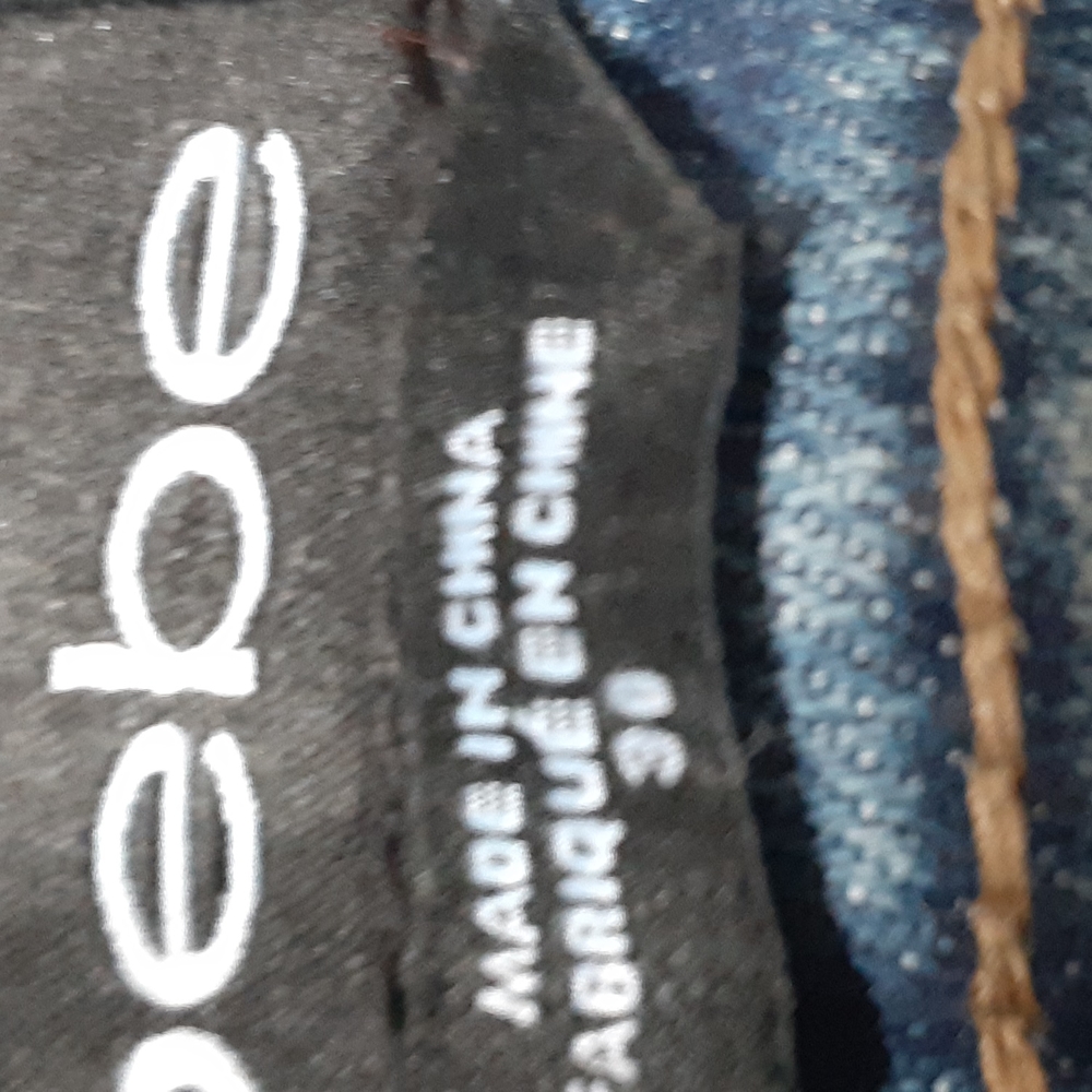 BEBE HEARTBREAKER ANKLE SKINNY JEANS, SIZE 30 - Picture 14 of 14